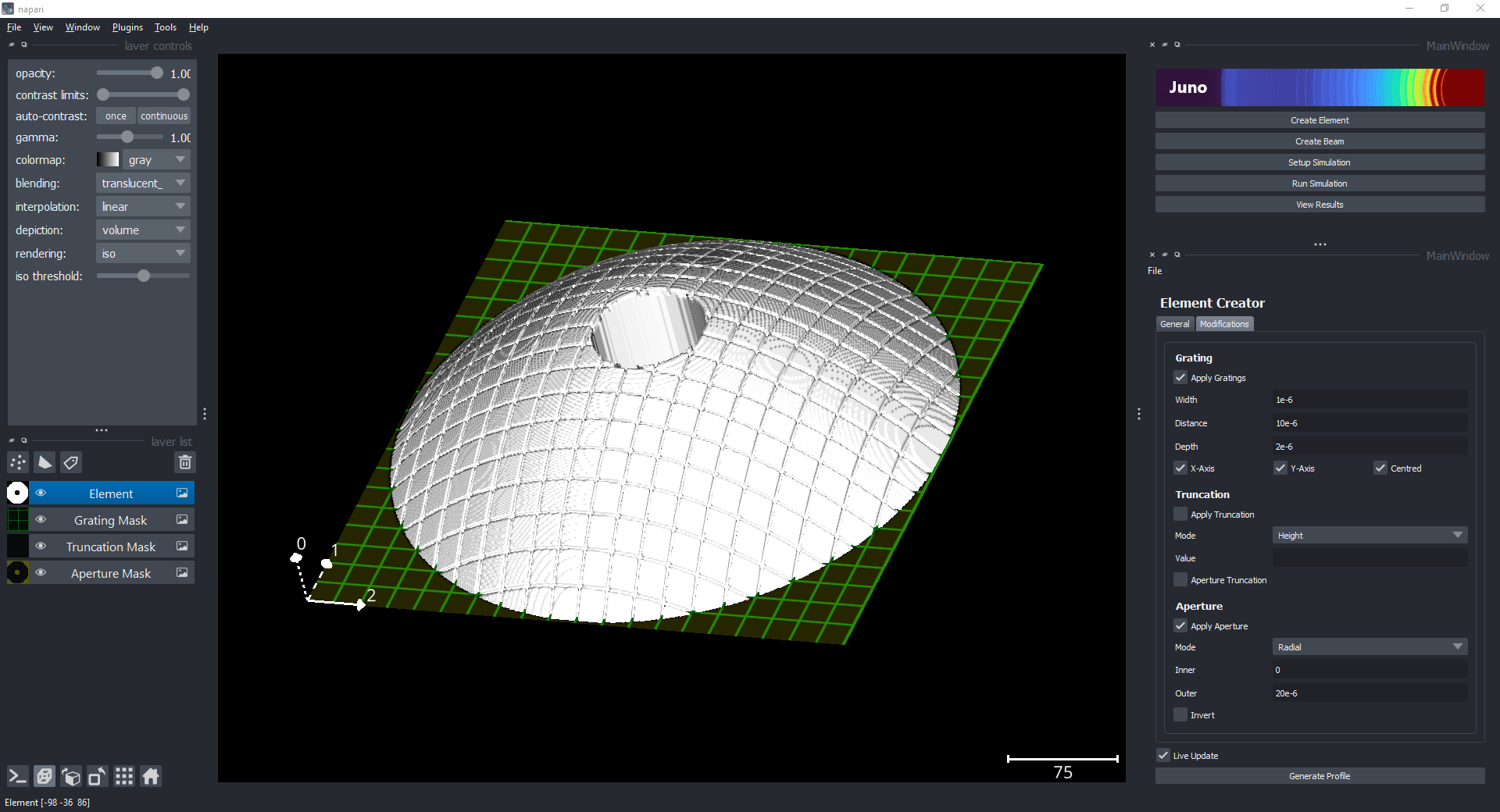 Juno Element Creator 3D