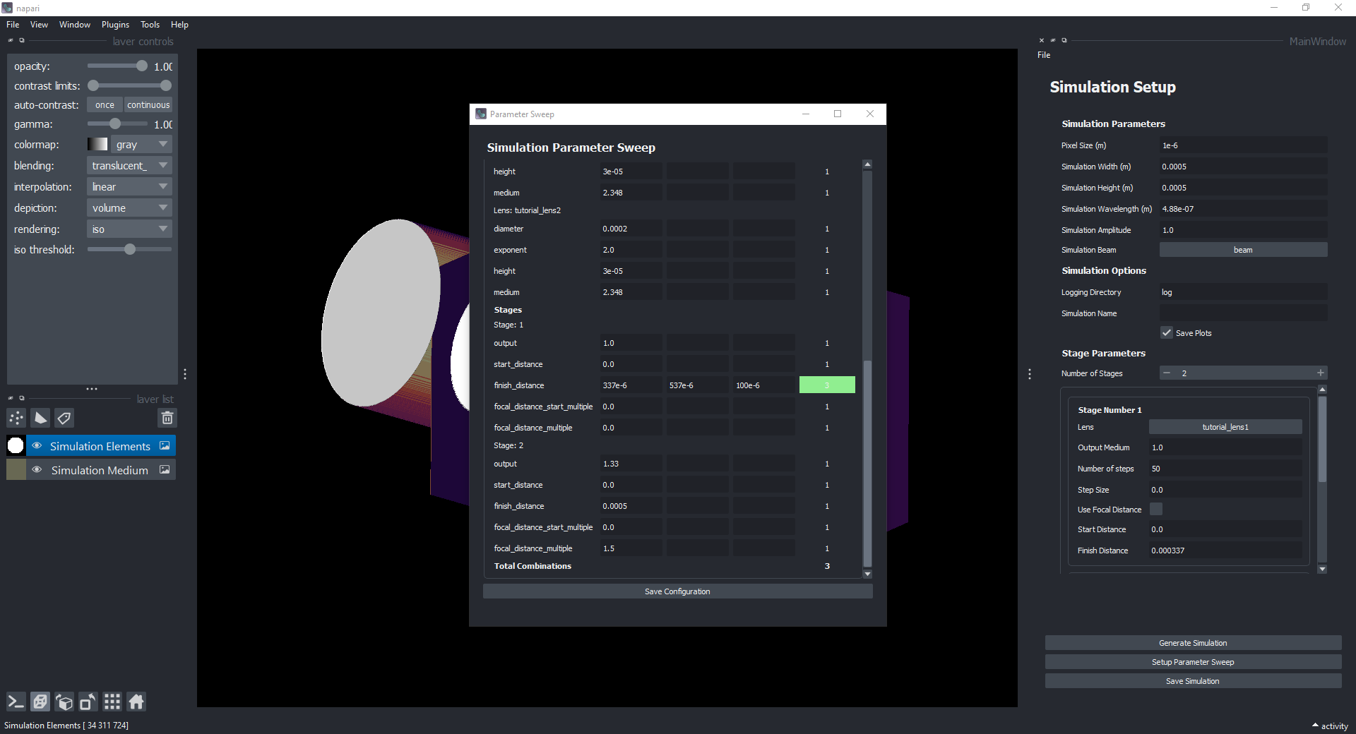 Tutorial Simulation Sweep