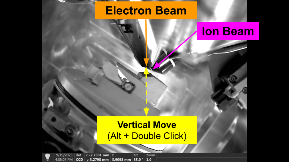 Vertical Movement Flat to Electron
